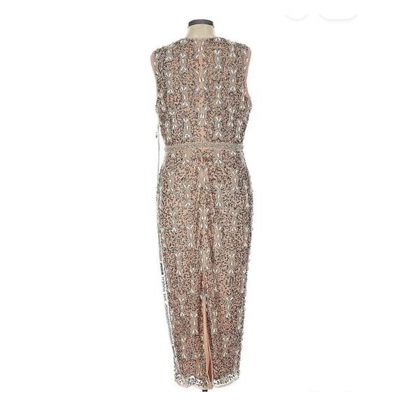 Mac Duggal Embellished Sheath Dress Glam Gala Holiday Party Bridal NWT 12 - Picture 3 of 16